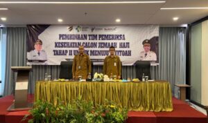 Menuju Haji Sehat, Pemprov Kalsel Gelar Pertemuan Pembinaan Kesehatan Jemaah