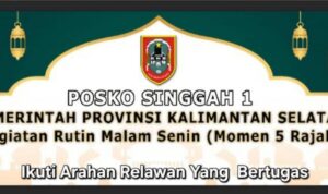 Pegawai Pemprov Kalsel Berpartisipasi Membantu Jemaah Haul Abah Guru Sekumpul