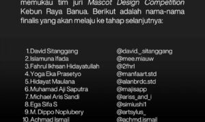 Pemerintah Provinsi Kalimantan Selatan Umumkan 10 Besar Lomba Desain Maskot Kebun Raya Banua