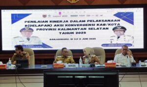 Pemprov Kalsel Gelar Penilaian dan Ekspose Pelaksanaan 8 Aksi Konvergensi P3S Tahun 2025