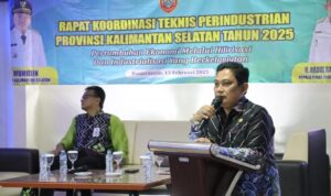 Rakornis Perindustrian 2025, Disperin Kalsel Dorong Pembangunan Industri Maju dan Berdaya Saing