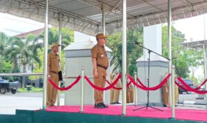 ASN Pemprov Peringati Hari Kebangkitan Nasional ke-117 di Halaman Kantor Gubernur Kalsel
