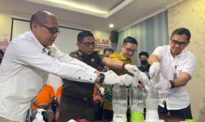 BNNP Kalsel Musnahkan 506 Gram Sabu, Ungkap 3 Kasus Narkoba