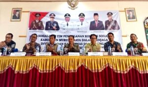 Pemkab Murung Raya Dorong Peran Aktif Semua Pemdes Se Laung Tuhup Tangani Konflik Sosial