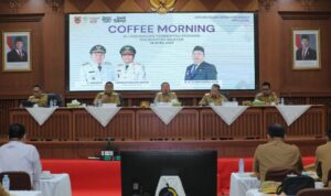 Gubernur H. Muhidin Pastikan Peringatan Hari Jadi di Perkantoran Gubernur Kalsel di Banjarbaru