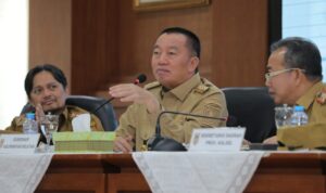 Gubernur H. Muhidin Pimpin Coffee Morning Pejabat Pemprov, Bahas Agenda dan Rencana Strategis Pembangunan Daerah