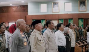 Gubernur H. Muhidin dan Mentan Amran Sulaiman Rakor Akselerasi Optimasi Lahan (Oplah) dan Cetak Sawah Menuju Indonesia Swasembada Pangan