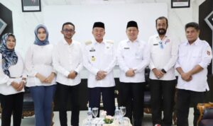 Gubernur Kalsel Sambut Audiensi KPID Kalsel Bahas Anugerah Syiar Ramadhan 1446 H
