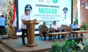Herman Susilo Buka MUSKAB PBSI Barito Kuala 2025