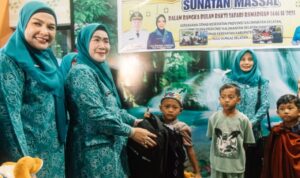 Hj. Fathul Jannah : Pasar Murah, Pemberian Paket Sembako dan Sunatan Masal Bermanfaat bagi masyarakat