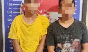 Dua Pemuda Pengedar Sabu di Tangkap Saat Melakukan Aksinya