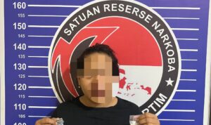 IRT Asal Ampah di Bekuk Polisi Saat Edarkan Barang Haram