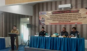 Ini Tegas Pj Bupati dalam Pelantikan Panwascam untuk PSU, Panwaslu Harus Netral dan Berintegritas