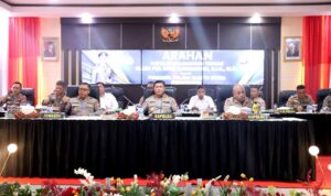 Kapolda IrjenPol Iwan Kurniawan Kunjungi Polres Barut, Berikan Motivasi kepada Anggota
