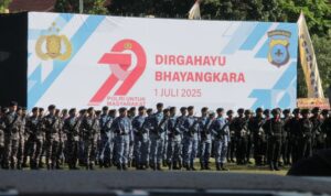 Kapolda Kalsel Tekankan Komitmen Pengabdian dan Ketahanan Pangan di HUT Bhayangkara ke-79