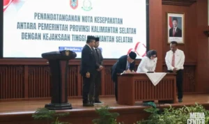 Muhidin Apresiasi Penanganan Hukum Dengan Kejati Kalsel