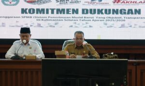 Pemprov Kalsel Dukung Penyelenggaraan SPMB 2025-2026 Objektif dan Transparan