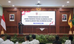 Pemprov Kalsel dan Kejati Teken Nota Kesepakatan Penanganan Hukum Perdata dan TUN