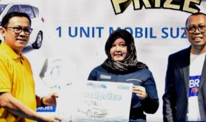 Pj Bupati Indra Gunawan Hadiri Penarikan Undian Panen Hadiah Simpedes BRI di Muara Teweh