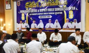 Safari Ramadan, Gubernur Ajak Masyarakat HSS Semangat Bekerja Bersama Merangkul Semua Mendukung Pembangunan
