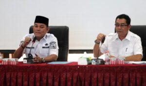 Wakil Bupati Murung Raya Pimpin Rapat Verifikasi Penerima Kartu Hebat BLT