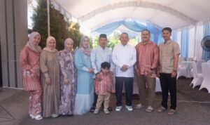 Silaturahmi Idul Adha 1446 Pj. Sekdaprov Kalsel Bersama Gubernur dan Jajaran Pejabat Pemprov Kalsel
