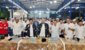 Sorak Gembira Gubernur H. Muhidin dan Wagub Hasnuryadi Nobar, Timnas Indonesia Menang
