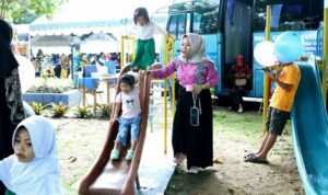 TP Posyandu Kalsel Lakukan Penilaian Lapangan di HSS