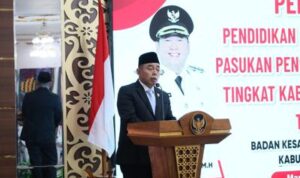 Wabup Herman Susilo Buka Pemusatan Pendidikan dan Pelatihan Paskibraka HUT ke-80 RI