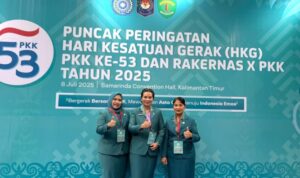 Ketua TP PKK Murung Raya Hadiri Puncak HKG PKK Ke 53 dan Rakernas Ke X PKK 2025