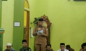 Sekda Batola Sambut Kepulangan Jamaah Haji 2025 di Masjid Hijau