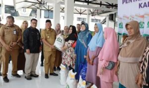 Launching Bantuan Pangan Beras 2025, Pemkab Batola Ajak Bulog Perkuat Distribusi