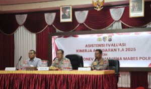 Polres Bartim Terima Kunjungan Tim Monev Mabes Polri