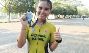 Beatrice Rachel dan Gilang Nugraha Juara Banua Duathlon Challenge 3 di Banjarbaru