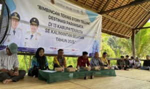 Bimtek Storytelling Dispar Kalsel Sasar Pokdarwis di Kabupaten HST untuk Kembangkan Potensi Lokal