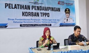 DP3AKB Kalsel Gelar Pelatihan Pendampingan Korban TPPO untuk Perlindungan Perempuan dan Anak