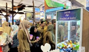 DPMPTSP Kalsel Tampilkan Potensi Investasi dan Permainan Berhadiah di Kalsel Expo 2025