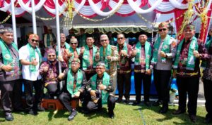 Bupati Murung Raya Heriyus Hadiri Upacara Hari Jadi Ke-23 Kabupaten Bartim