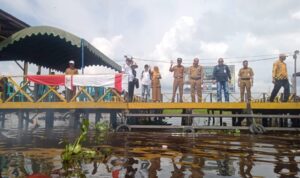 Dispar Kalsel Rampungkan Pembangunan Pacuan Balap Kerbau Rawa, Hidupkan Destinasi Wisata Kearifan Lokal HSU