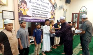 Gema Muharram di Masjid Darul Amanah, PHBI dan MT Rijalul Amanah Adakan Lomba Islami