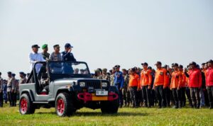 Gubernur Kalsel Tegaskan Larangan Membuka Lahan dengan Membakar dalam Apel Kesiapsiagaan Karhutla 2025