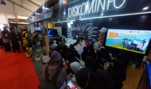 Hari Keempat Kalsel Expo 2025, Diskominfo Tampilkan Layanan Digital dan Edukasi Internet