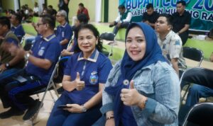 Wakil Ketua I DPRD Murung Raya Hadiri Pembukaan Turnamen Bola Voli Bupati Cup