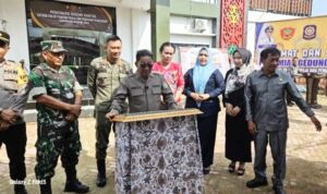 Bupati Heriyus Resmikan Gedung Satpol PP Damkar Kabupaten Murung Raya