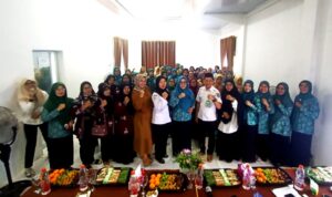 Kelurahan Lanjas Adakan Sosialisasi dan Pelatihan TP PKK serta Kader
