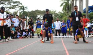 Lari Balok Kalsel Sabet Emas dan Perak di FORNAS VIII
