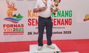 Pegiat Baveti Kalsel Sabet Medali Perunggu di FORNAS VIII NTB, Sekda Kalsel Sumbang Prestasi