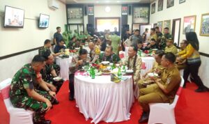 Pj Bupati Hadiri Kunker Pangdam XII TPR di Makodim 1013 Muara Teweh