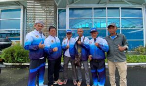 Ratusan Pegiat Olahraga Kalsel Tiba di Lombok untuk FORNAS VIII