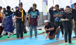 Ratusan Peserta Ikuti Festival Olahraga Tradisional di Kalsel Expo 2025